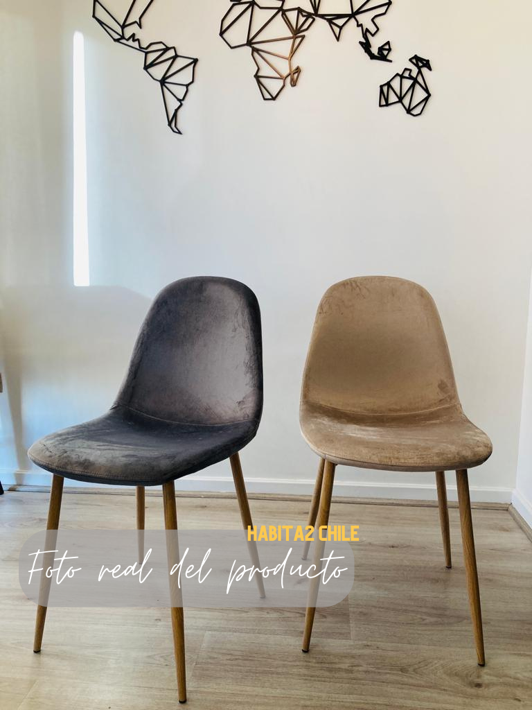 Silla Trendytop terciopelo