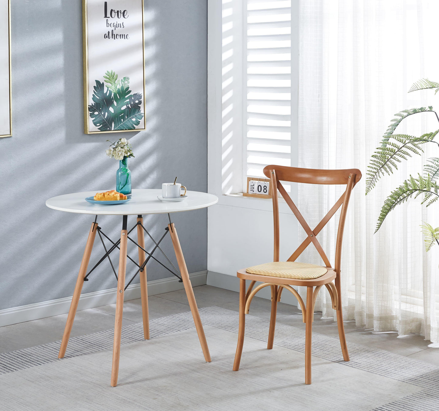 Silla Crossback de Madera