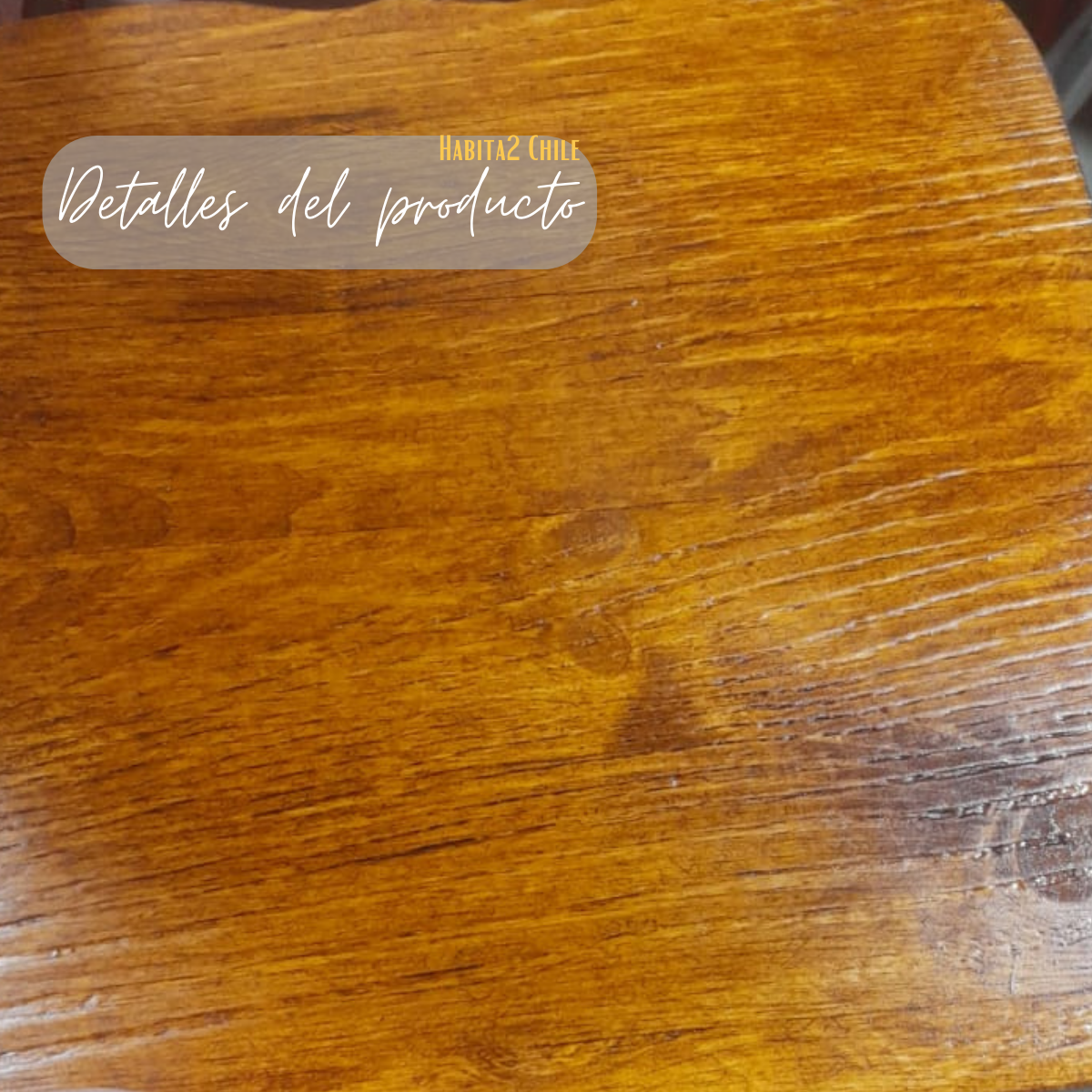 Silla o Taburete Tolix Dorado con Madera