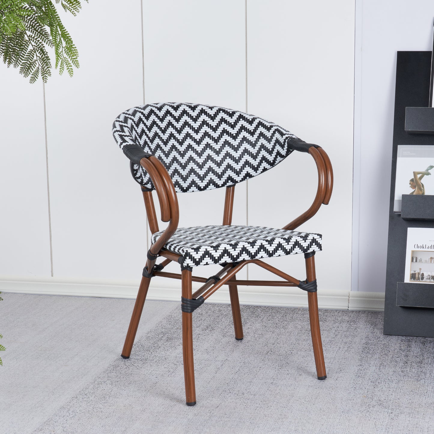 Silla Parisina con apoyabrazos