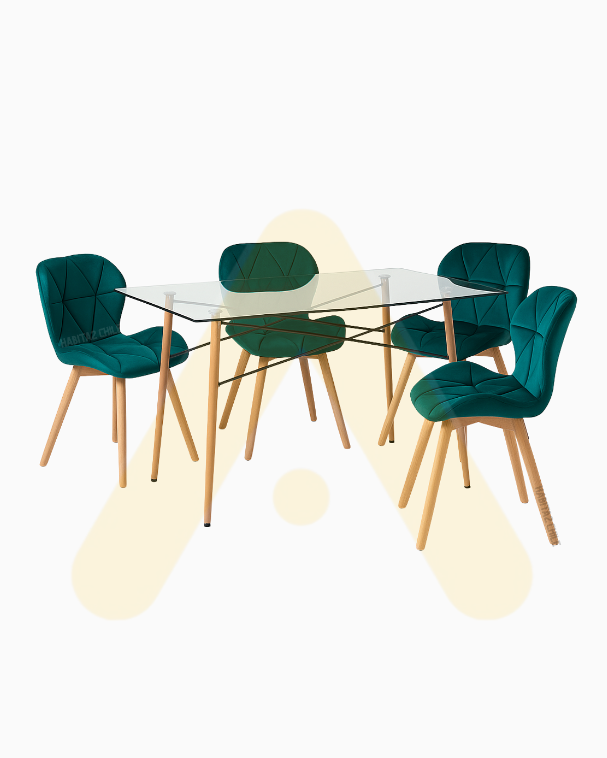 Comedor Charles Velvet
