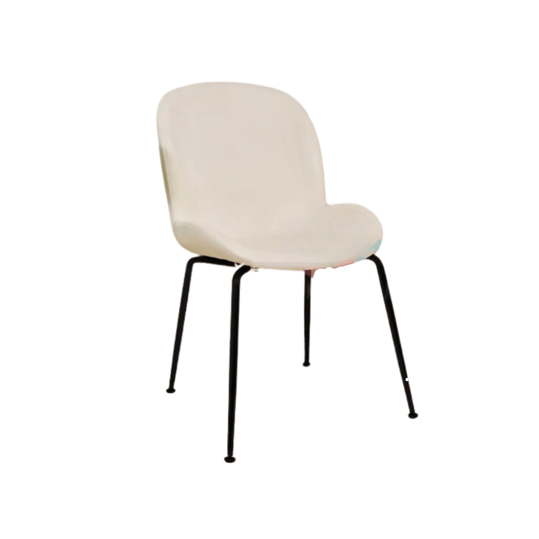 Silla Berlín Felpa Black