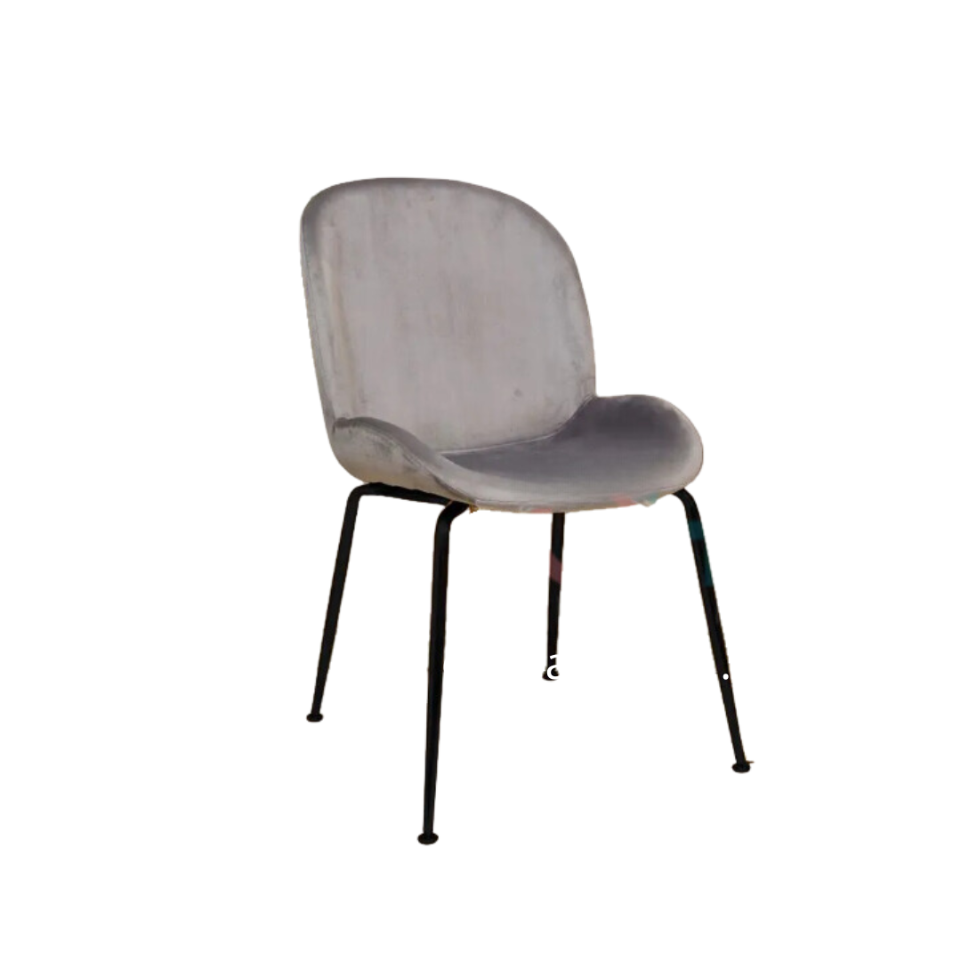 Silla Berlín Felpa Black