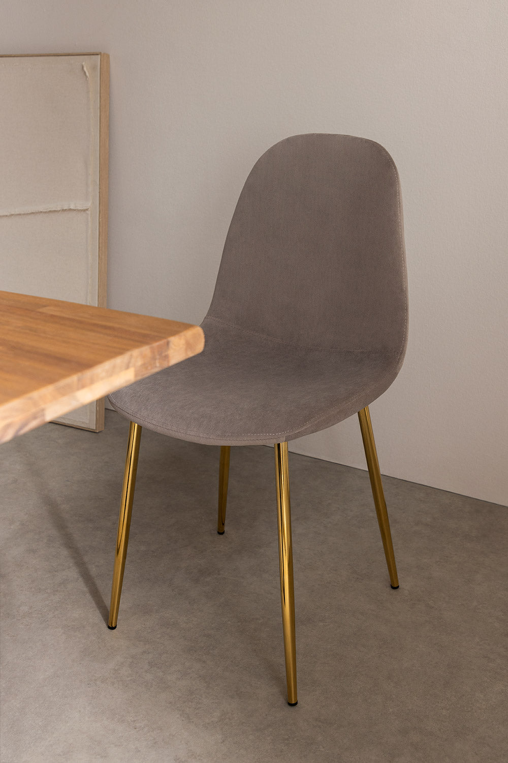 Silla Trendytop Gold Terciopelo