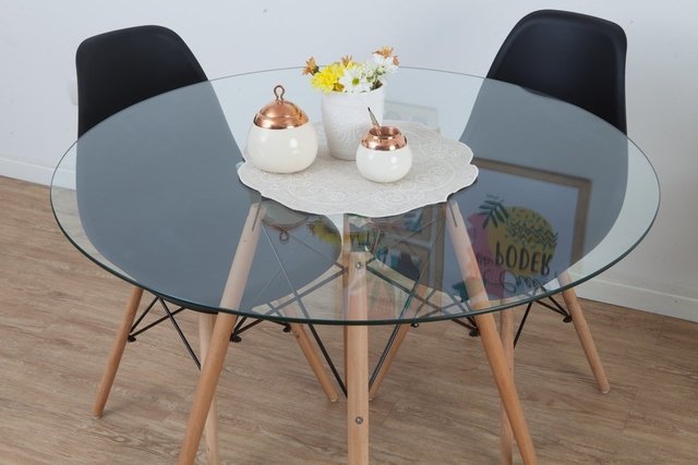 Comedor Eames de Vidrio