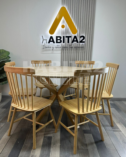 Comedor Nordic MDF Windsor