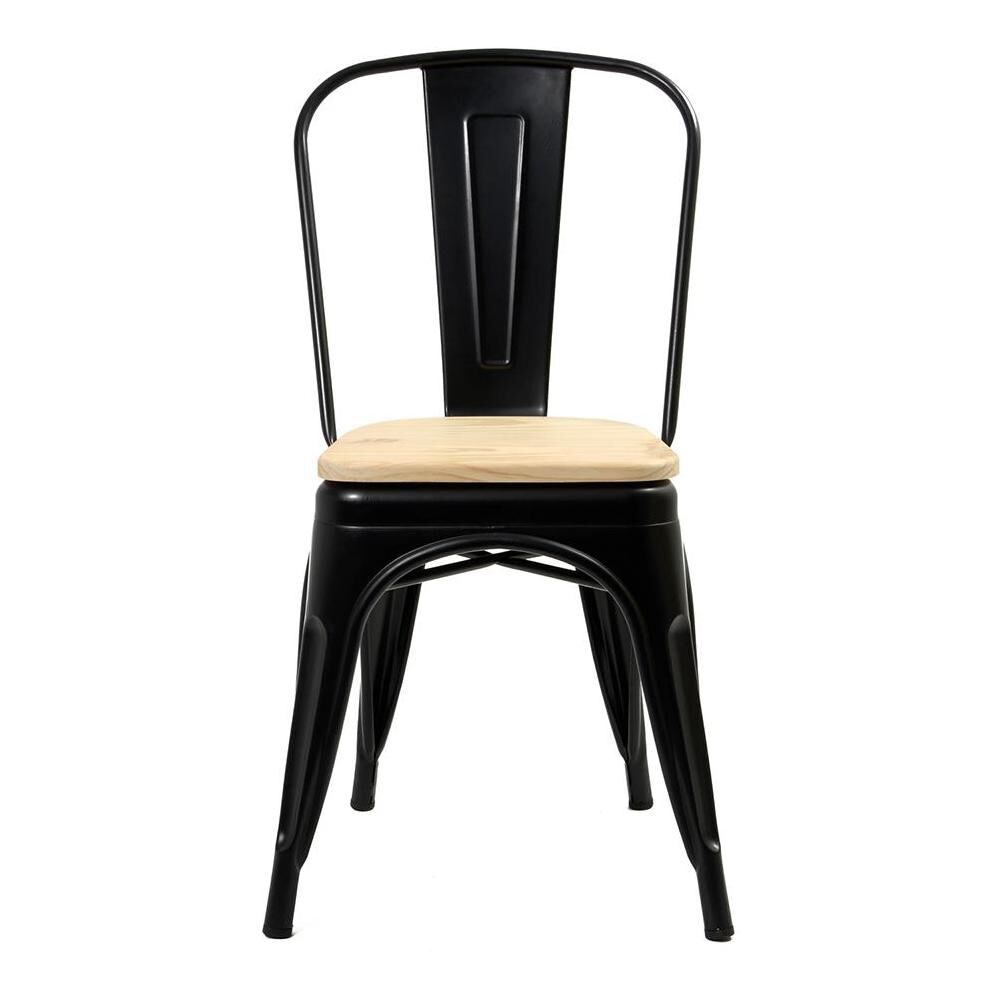 Silla Tolix Wood natural