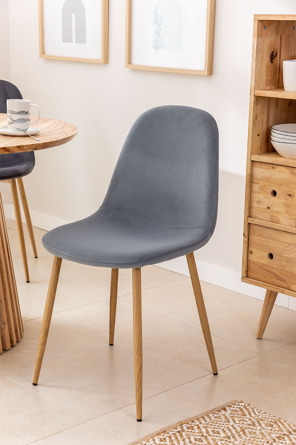 Silla Trendytop terciopelo