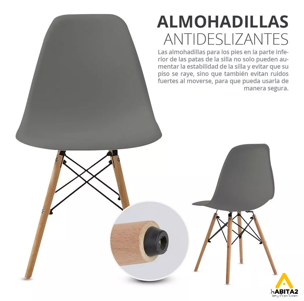 Comedor Eames de Vidrio