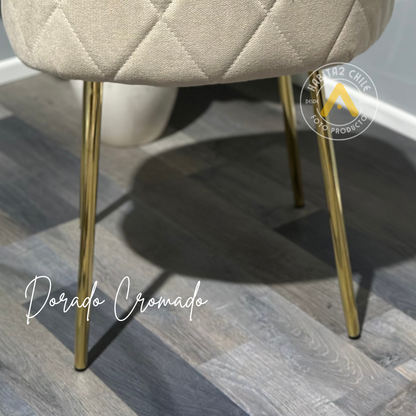 Comedor Nordic Gold Redondo Queen