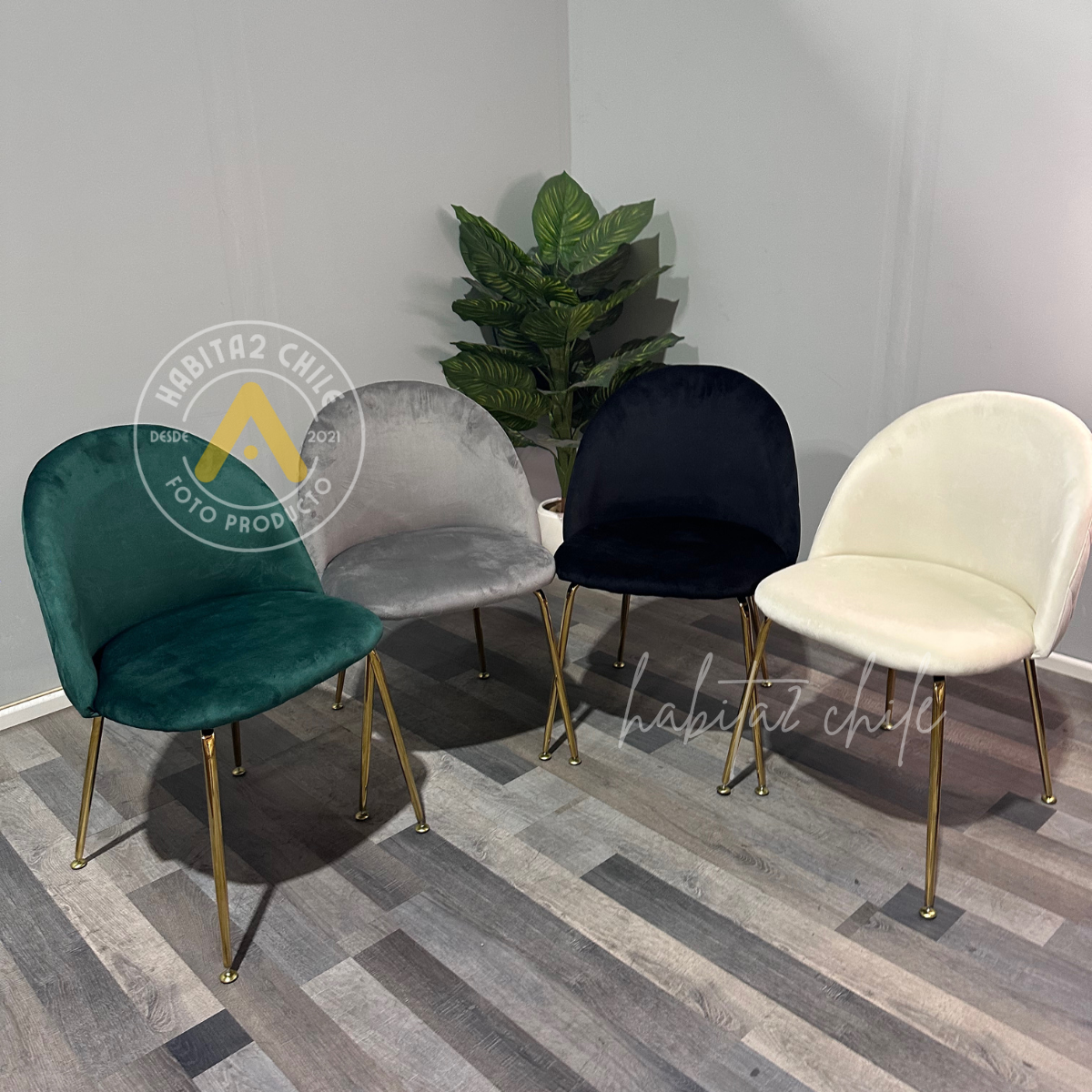 Comedor Nordic Gold Redondo Queen