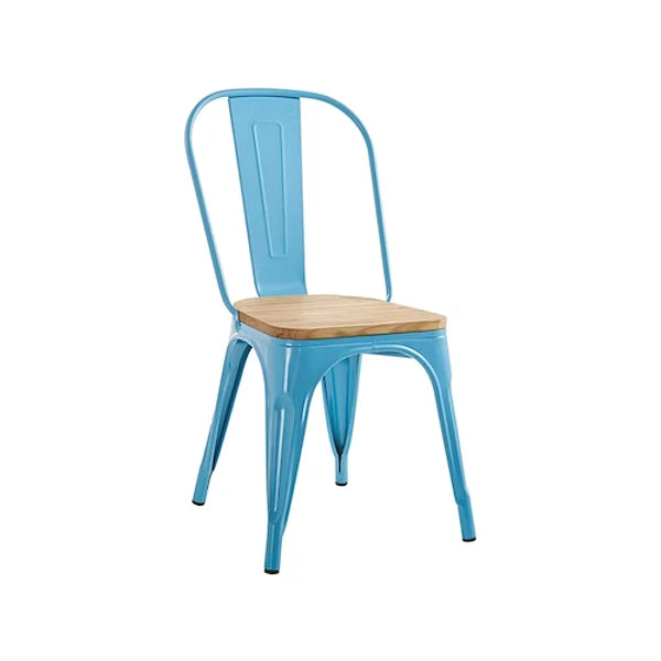 Silla Tolix Wood natural