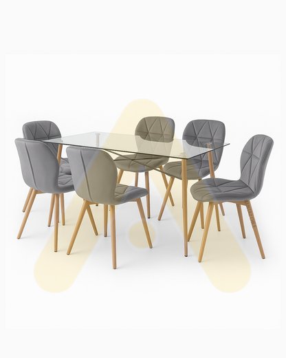 Comedor Charles Velvet