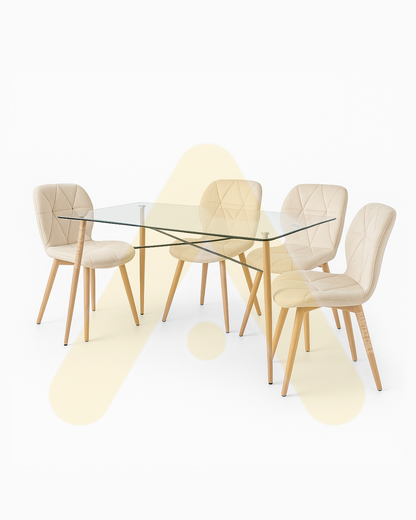 Comedor Charles Velvet