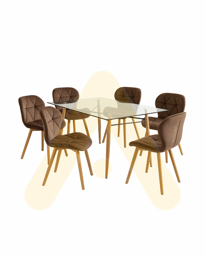 Comedor Charles Velvet