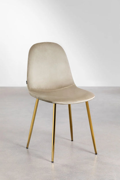 Silla Trendytop Gold Terciopelo