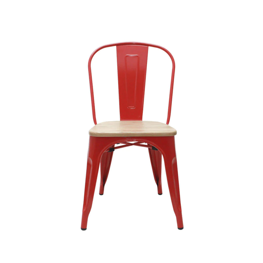 Silla Tolix Wood natural