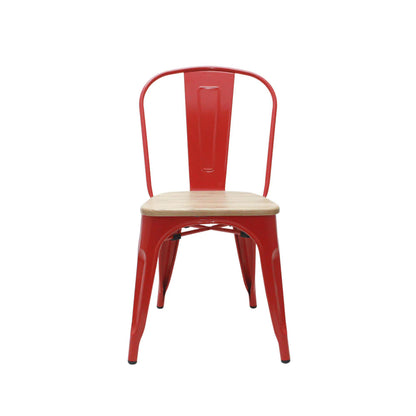 Silla Tolix Wood natural