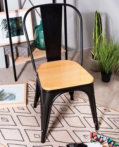 Silla Tolix Wood natural